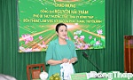 Phó Bí thư Thường trực Tỉnh ủy Nguyễn Hải Trâm đến thăm, làm việc với Báo và phát thanh, truyền hình Đồng Tháp