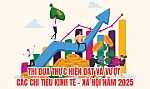 [Infographic] Thi đua thực hiện đạt và vượt các chỉ tiêu kinh tế - xã hội năm 2025