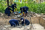 Đội K91 phát hiện, quy tập 2 hài cốt