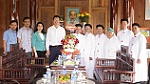 Phó Chủ tịch UBND tỉnh Đồng Tháp Huỳnh Minh Tuấn thăm các tổ chức tôn giáo