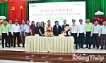 Đồng Tháp: Ký kết hợp tác thương mại quả xoài vỏ dày LĐ12