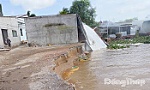 Đồng Tháp: Công bố tình huống khẩn cấp sạt lở bờ sông Tiền tại đường Nguyễn Hương