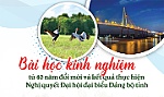 [Infographic] Bài học kinh nghiệm từ 40 năm đổi mới và kết quả thực hiện Nghị quyết Đại hội đại biểu Đảng bộ tỉnh