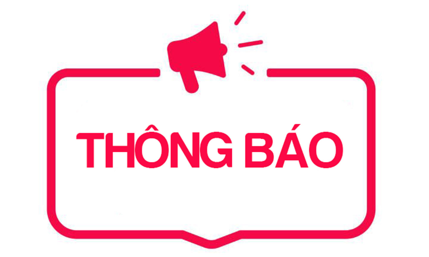 THÔNG BÁO CHIÊU SINH