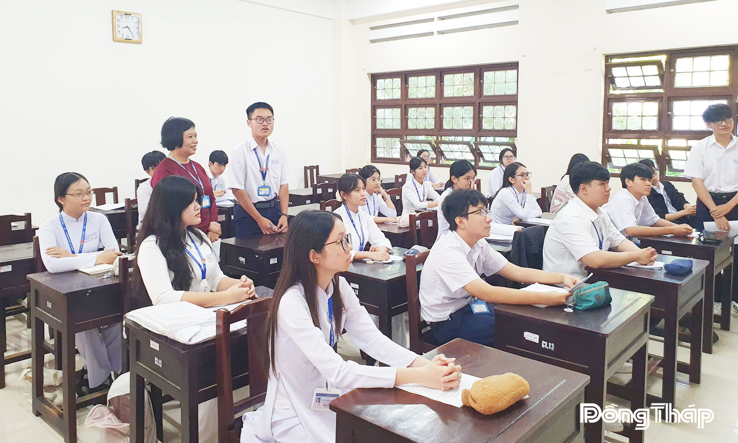 Trường THPT Chuyên Tiền Giang sẵn sàng cho năm học 2025 - 2026.