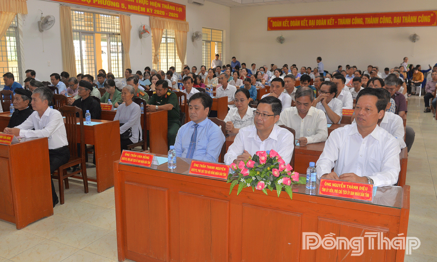 Đại biểu tham dự Lễ phát động.