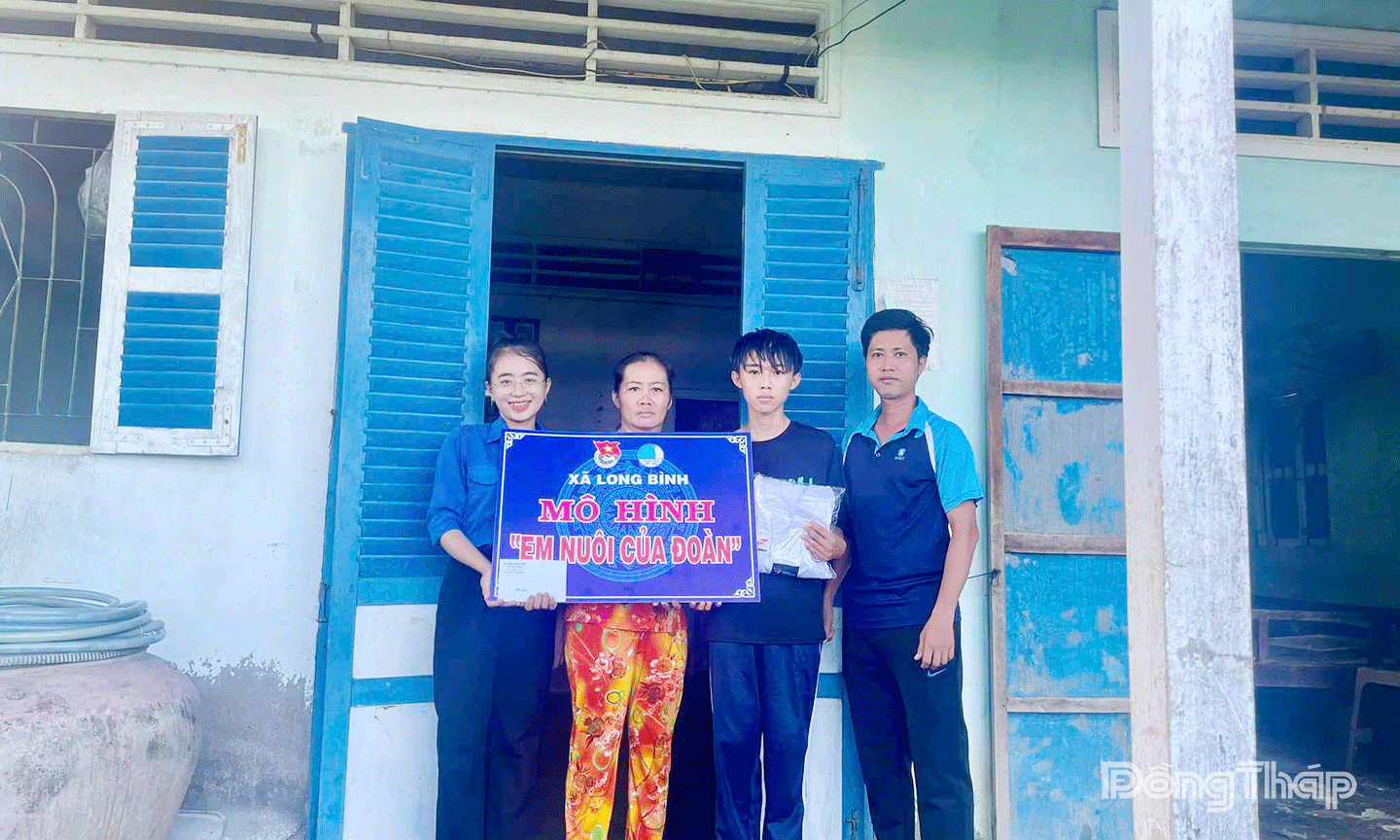 Ban Chấp hành Đoàn xã Long Bình đã và đang triển khai hiệu quả mô hình “Em nuôi của Đoàn”