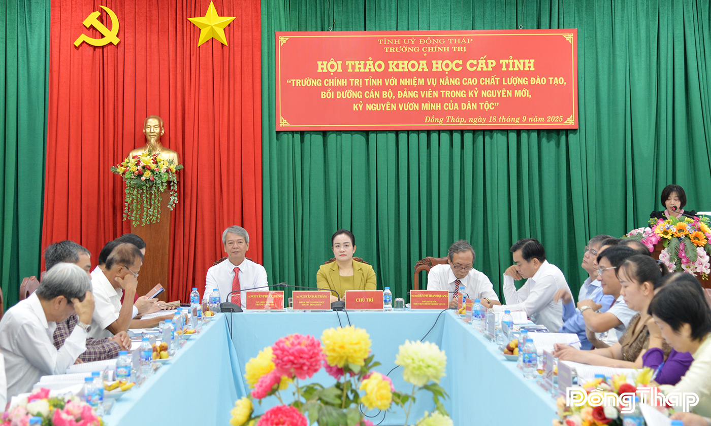 Quang cảnh hội thảo.