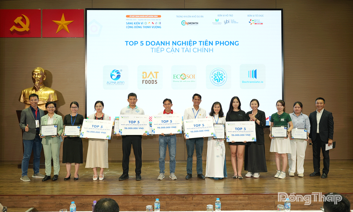 Dự án Alpha Amin của tỉnh Đồng Tháp xuất sắc bức phá vào top 5
