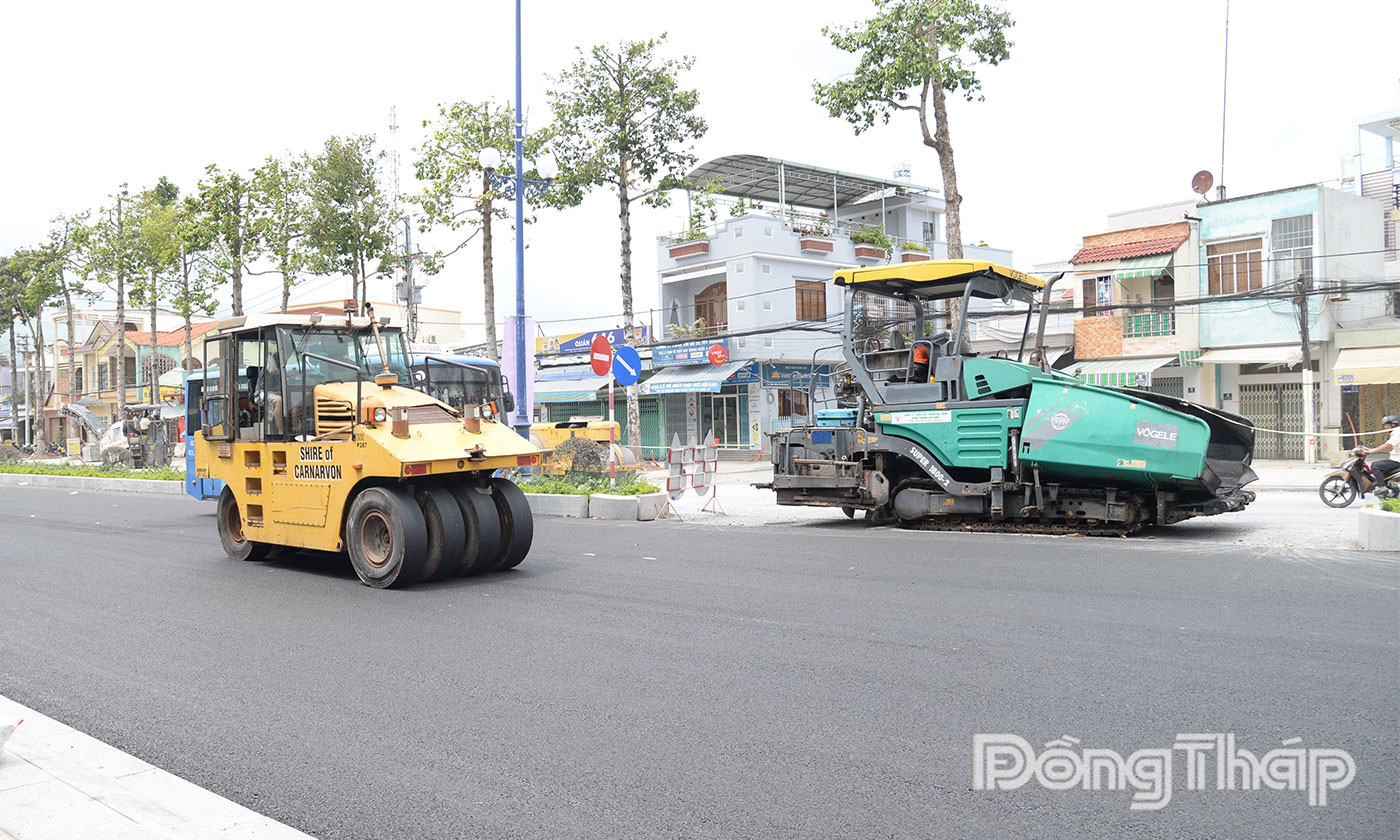 Chủ đầu tư cùng nhà thầu đang quyết tâm đưa dự án hoàn thành trước ngày diễn ra Đại hội đại biểu Đảng bộ tỉnh Đồng Tháp lần thứ I, nhiệm kỳ 2025 - 2030.