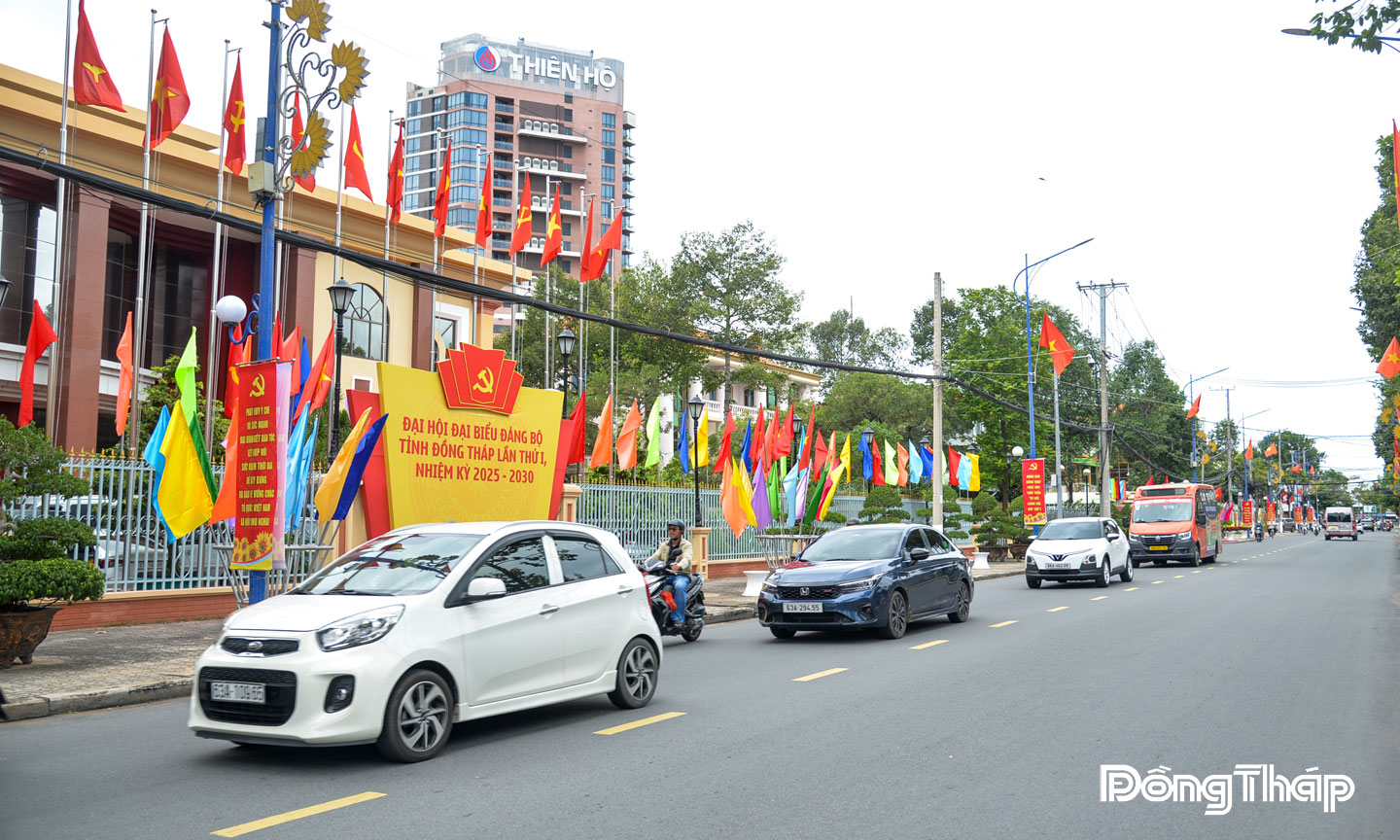 Đại hội đại biểu Đảng bộ tỉnh Đồng Tháp lần thứ I, nhiệm kỳ 2025 - 2030 sẽ được tổ chức tại Trung tâm Hội nghị tỉnh Đồng Tháp. 	Ảnh: VĂN THẢO
