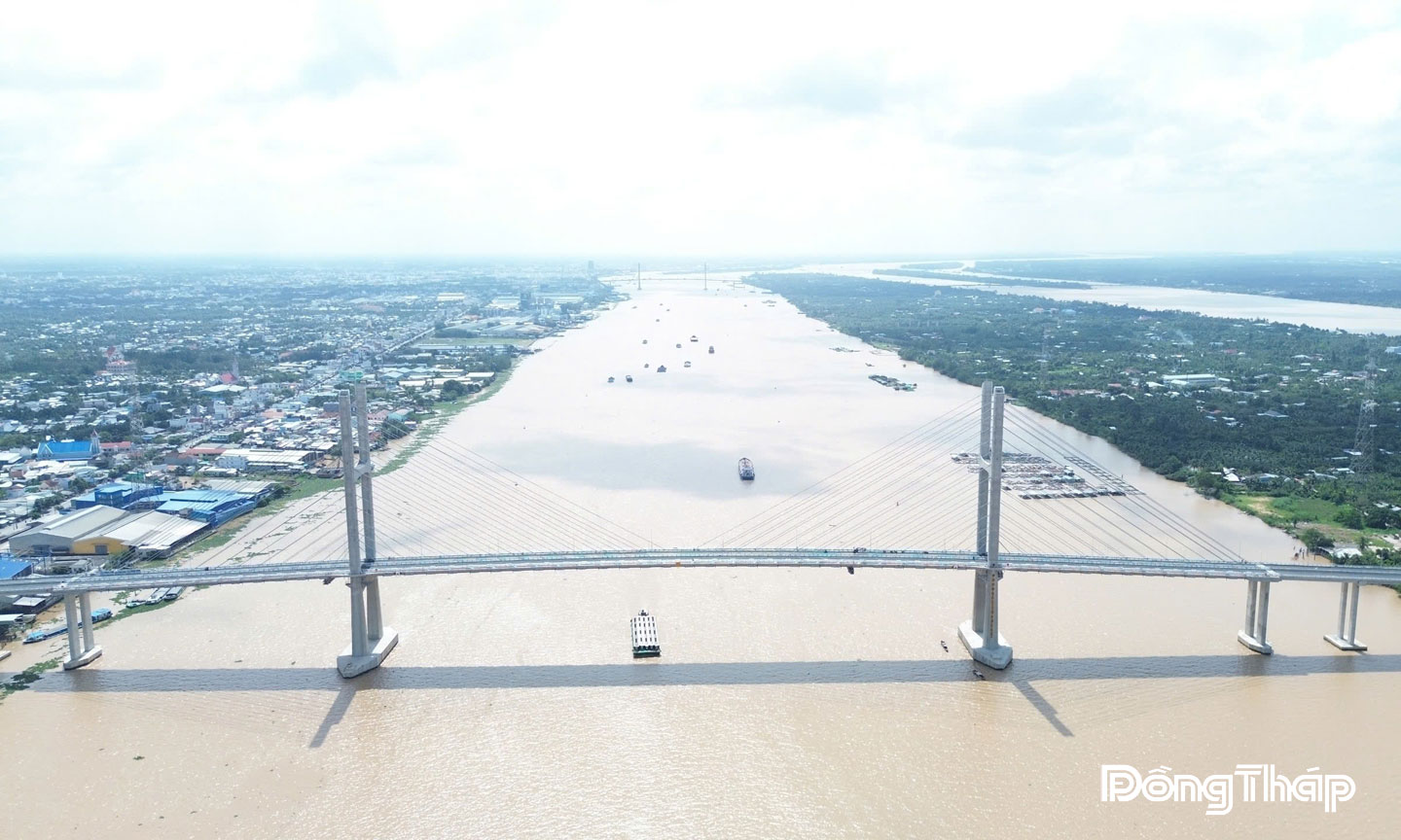 Cầu Rạch Miễu 2 hiện đã hoàn thành và đưa vào sử dụng.
