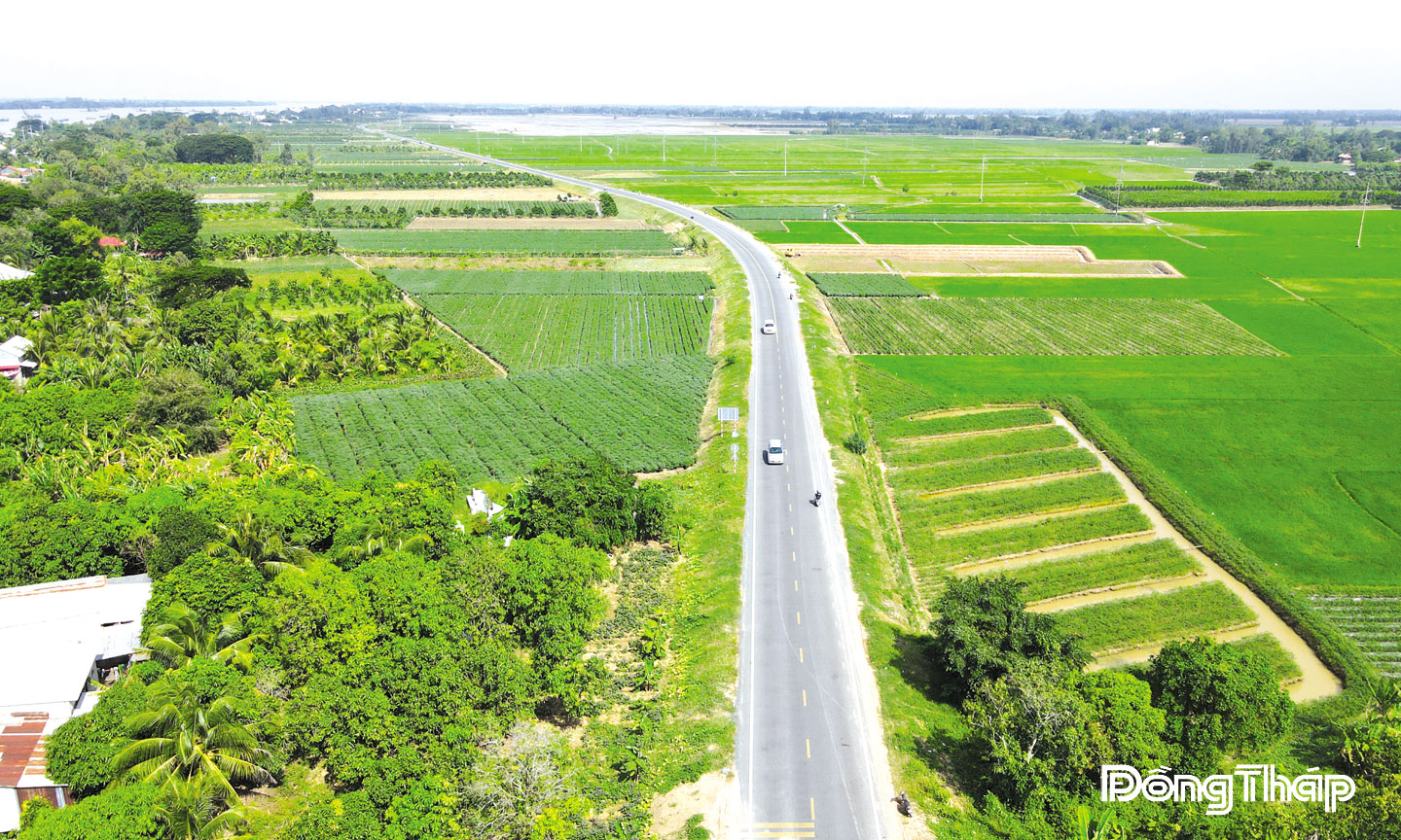 Quốc lộ 30, tuyến giao thông huyết mạch góp phần phát triển kinh tế - xã hội tỉnh và khu vực. 