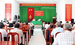 Đoàn Đại biểu Quốc hội tỉnh Đồng Tháp tiếp xúc cử tri xã Long Định