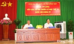 Đoàn Đại biểu Quốc hội tỉnh Đồng Tháp tiếp xúc cử tri phường Mỹ Phong