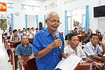 Cử tri Tân Phú Trung kiến nghị các vấn đề về hạ tầng, giá vật tư nông nghiệp, đất đai
