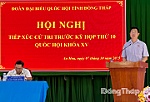 Đoàn Đại biểu Quốc hội tiếp xúc cử tri xã An Hòa