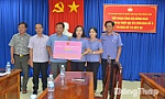 Đồng Tháp: Tiếp nhận ủng hộ đồng bào bị thiệt hại do bão số 9, bão số 10 gây ra