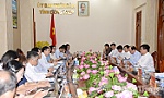 Tổ Biên tập Tiểu Ban Kinh tế - Xã hội Đại hội đại biểu toàn quốc lần thứ XIV của Đảng làm việc tại tỉnh Đồng Tháp