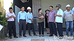 Đồng chí Châu Thị Mỹ Phương: Khảo sát tiến độ Dự án Nâng cao tĩnh không cầu Sa Đéc