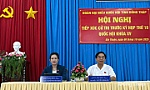 Đại biểu Quốc hội tiếp xúc cử tri trước Kỳ họp thứ 10 tại xã Gia Thuận