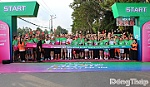 Hơn 12.000 vận động viên tranh Giải Marathon Đất Sen hồng - Đồng Tháp
