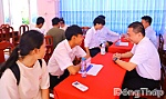 Sôi nổi Phiên giao dịch việc làm tại xã Tân Khánh Trung