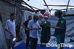 Xã Bình Thành: Mưa dông gây tốc mái 9 căn nhà