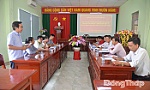Lãnh đạo Báo và phát thanh, truyền hình Đồng Tháp làm việc với xã Tân Thuận Bình và Mỹ Tịnh An về công tác phối hợp tuyên truyền