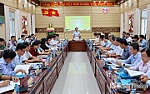 Đồng chí Trần Văn Dũng kiểm tra việc vận hành chính quyền cấp xã