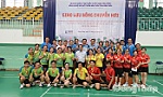 Ban Quản lý dự án đầu tư xây dựng công trình nông nghiệp và phát triển nông thôn tỉnh Đồng Tháp tổ chức giao lưu bóng chuyền hơi