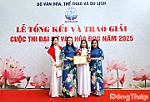 Đồng Tháp có 3 thí sinh đoạt giải Cuộc thi Đại sứ Văn hóa đọc năm 2025
