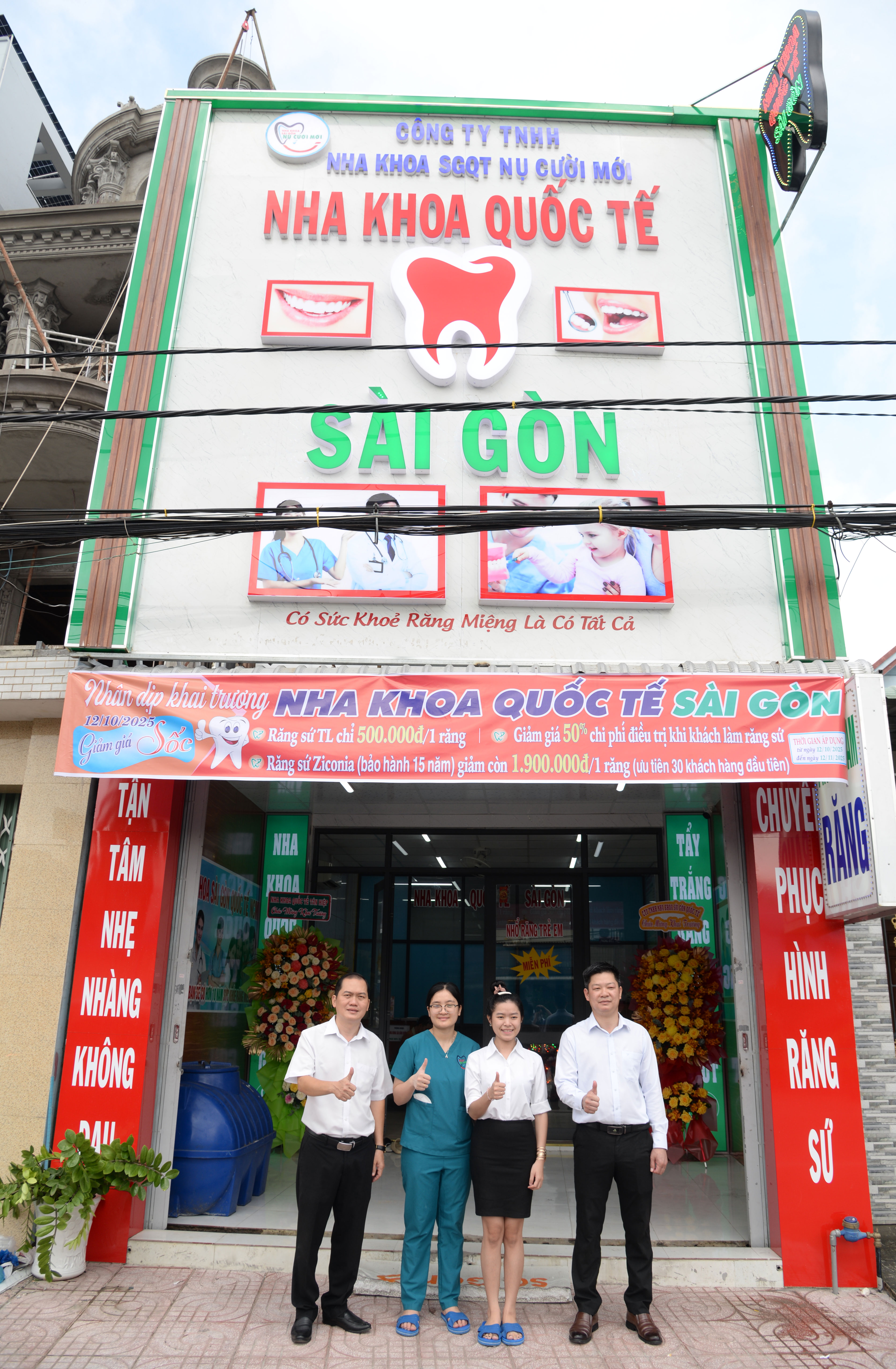 Hệ thống nha khoa Sài Gòn Nụ Cười Mới khai trương 2 chi nhánh mới tại Đồng Tháp