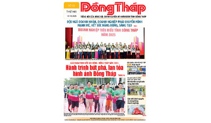 Đón đọc báo Đồng Tháp số ra ngày 13-10