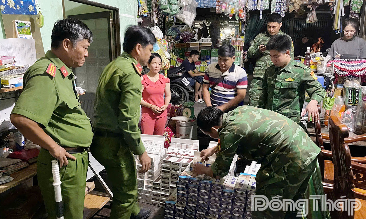 Đồng Tháp: Quyết liệt ngăn chặn tội phạm, vi phạm về kinh tế, buôn lậu