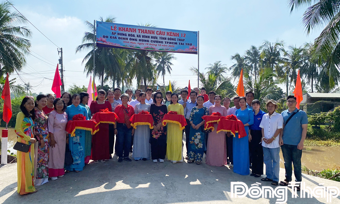 Lễ Khánh thành cầu Kênh 12