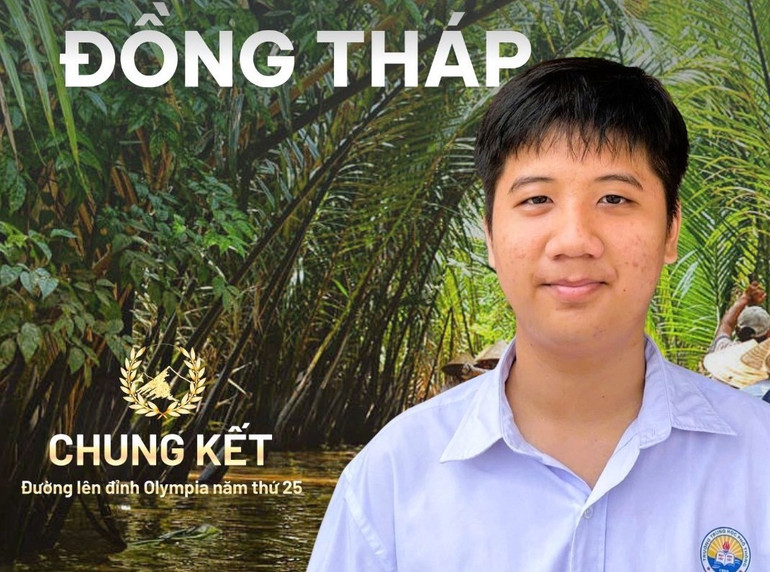 Thí sinh Nguyễn Nhựt Lam vị trí 4.