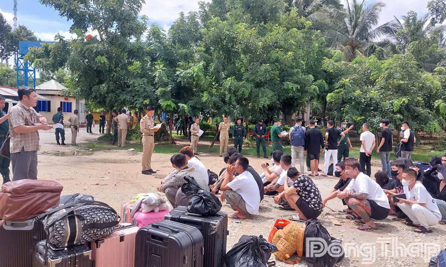 Biên giới xã Thường Phước