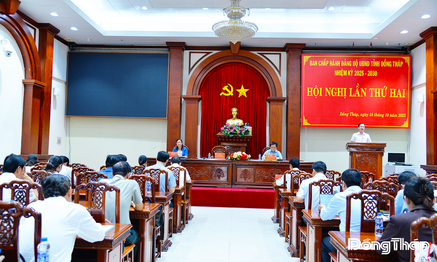 Quang cảnh hội nghị.