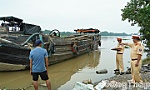 Buộc tháo dỡ các thiết bị bơm, hút cát sỏi gắn trên 2 phương tiện thủy
