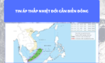 Tin áp thấp nhiệt đới gần Biển Đông