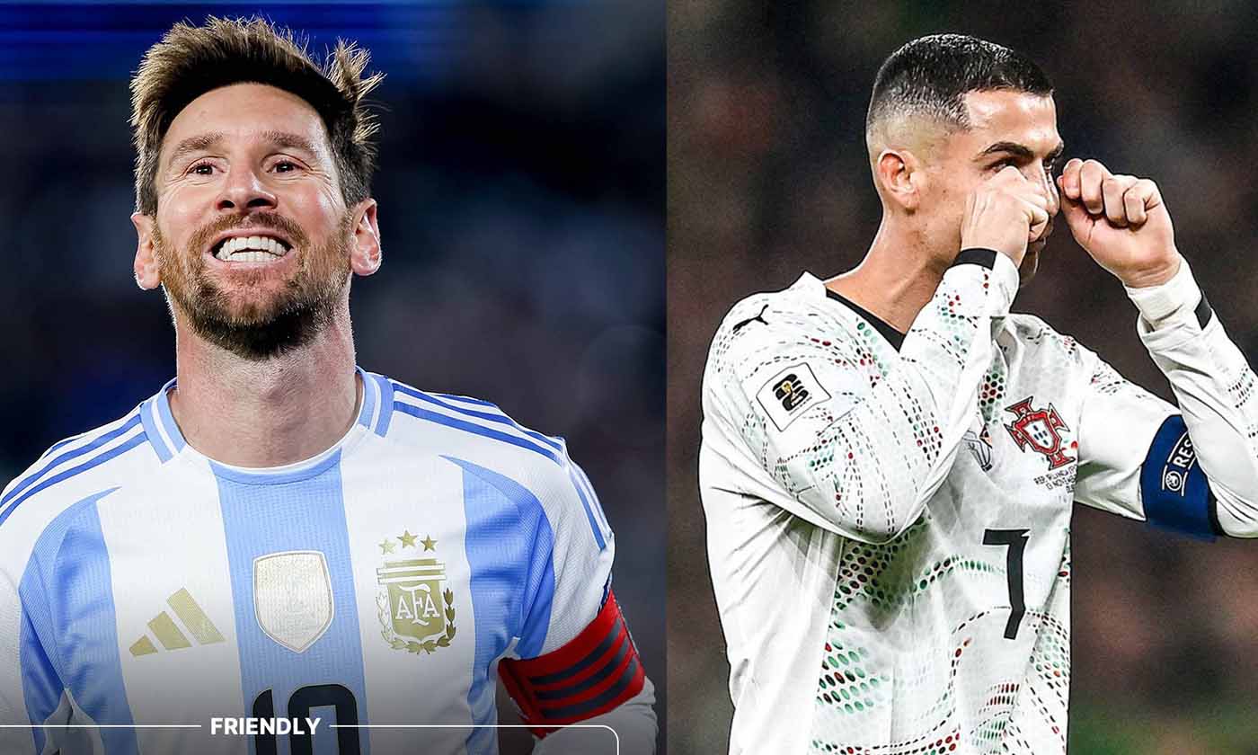 Hai mặt trái ngược của Messi và Ronaldo
