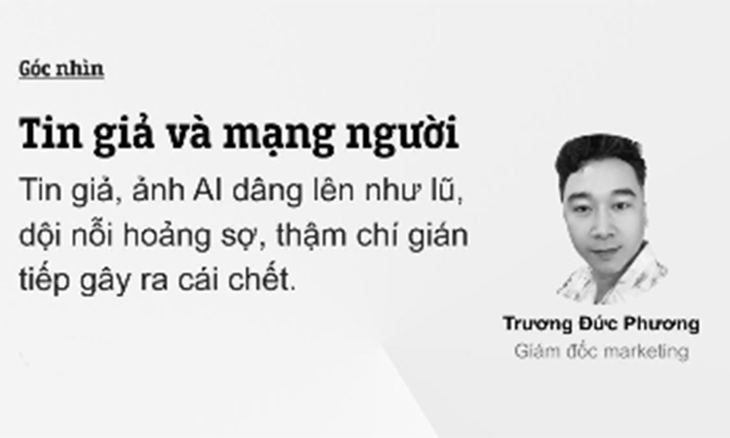 Tội ác tin giả
