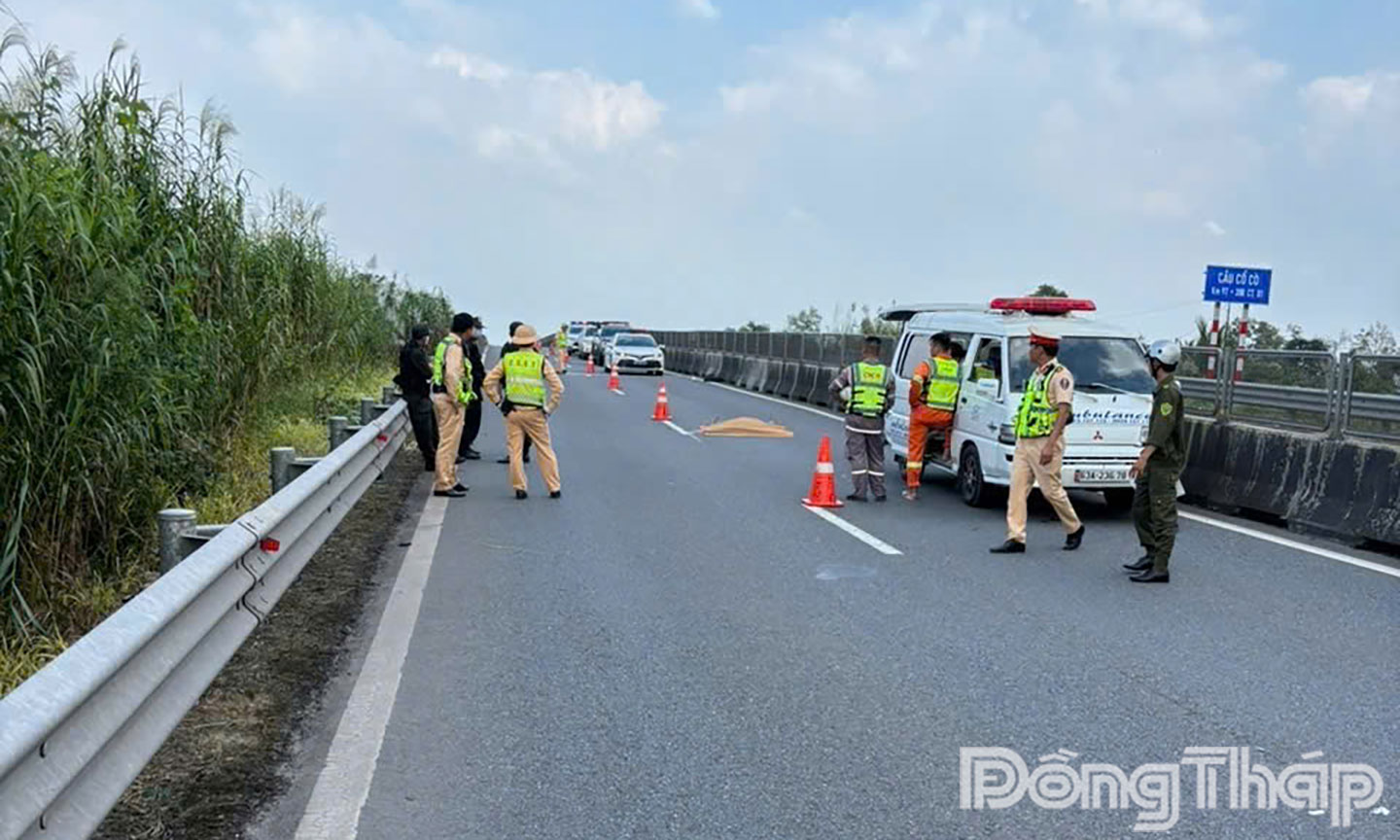 Khẩn trương làm rõ vụ phát hiện thi thể trên cao tốc Trung Lương - Mỹ Thuận