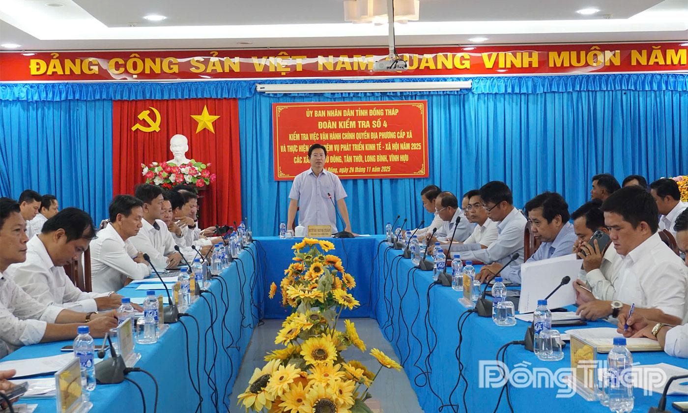 Đồng Tháp: Nâng cao hiệu lực, hiệu quả của chính quyền cấp xã