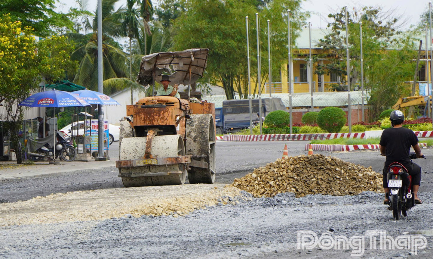 Ngành Xây dựng Đồng Tháp: Tập trung sửa chữa, khắc phục hệ thống giao thông sau mưa bão