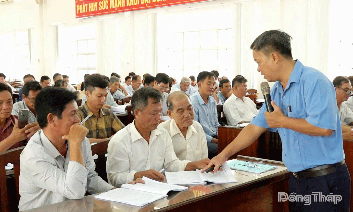 Sở Nông nghiệp và Môi trường tỉnh Đồng Tháp: tập huấn nghiệp vụ rà soát hộ nghèo, hộ cận nghèo năm 2025