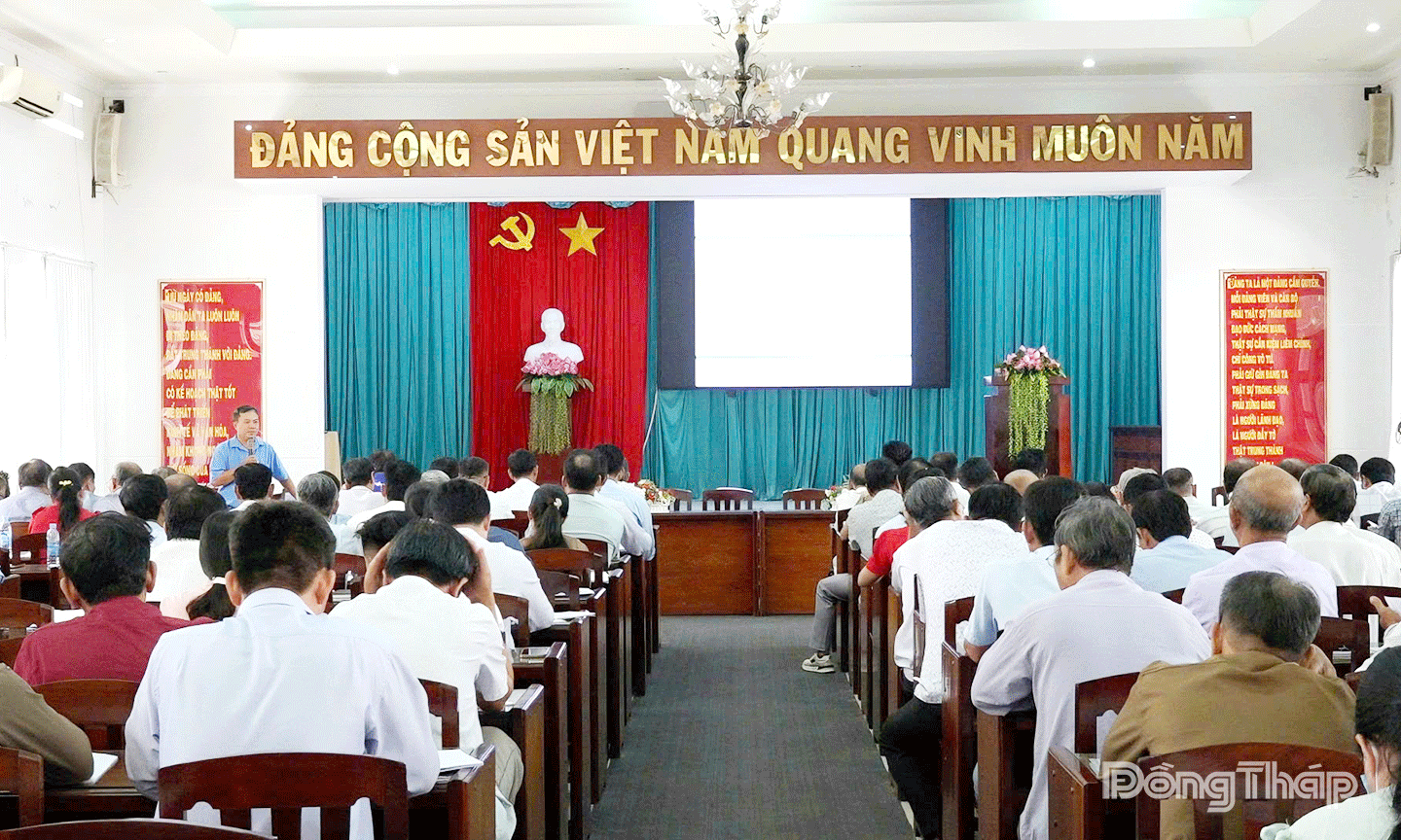Quang cảnh buõi tập huấn