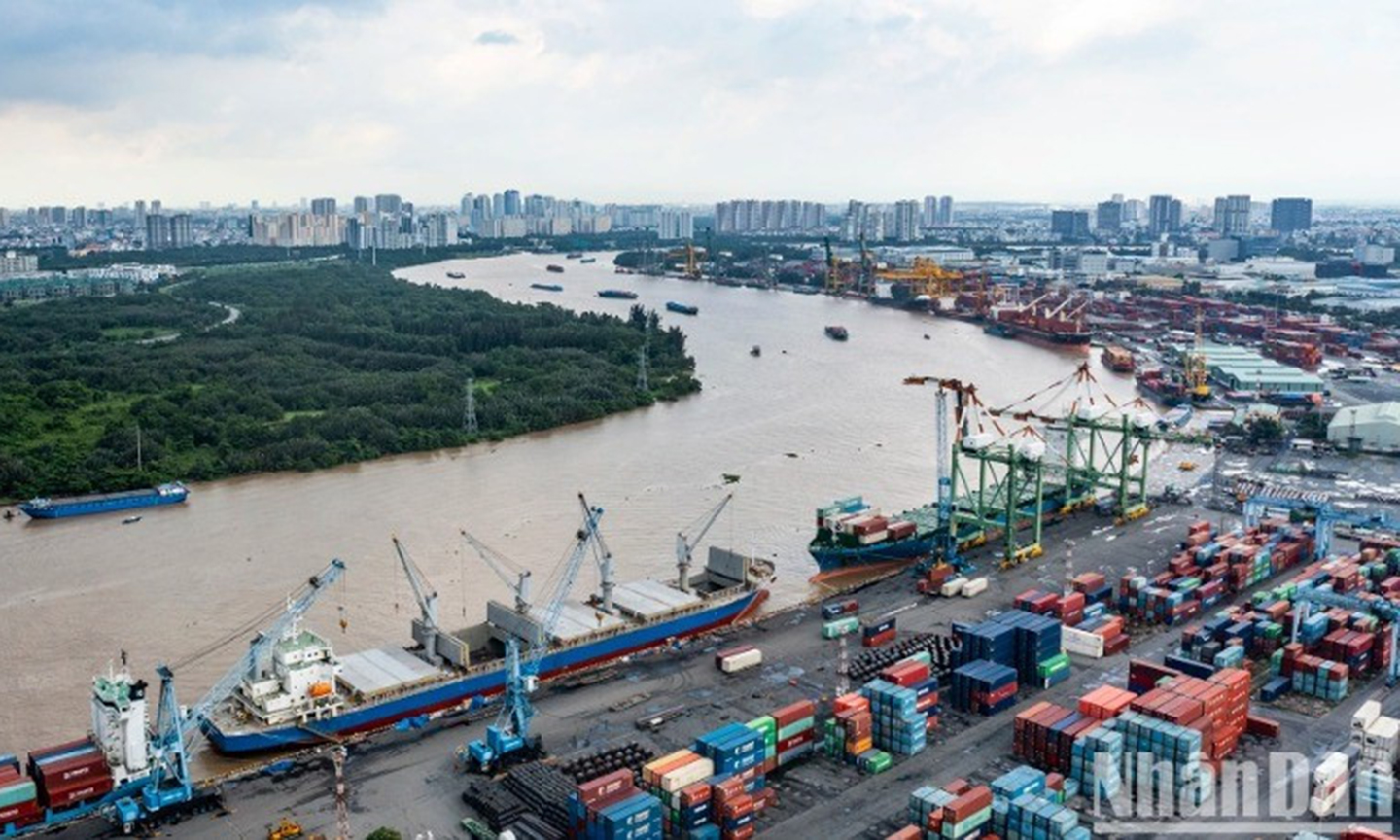 Ảnh minh họa: Cảng Tân Thuận, Thành phố Hồ Chí Minh. (Ảnh: THÀNH ĐẠT)