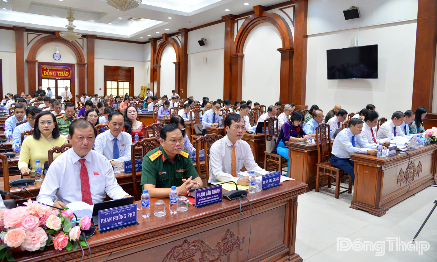 Quang cảnh Kỳ họp